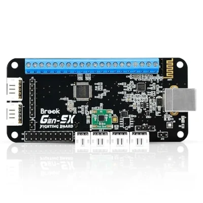 Immagine di Brook Gaming Gen5X Fighting Board Ultimate Multi Platform Supporta PS5, XB Series, XS, Switch e PC Tempi di risposta rapidi per combattere i giochi