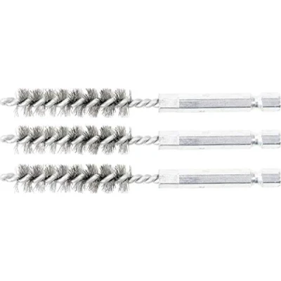 Immagine di BGS technic 3078 11 S Spazzola in acciaio, 3 pezzi Sega mm, attacco esagonale 6,3 mm (1/4&quot;)
