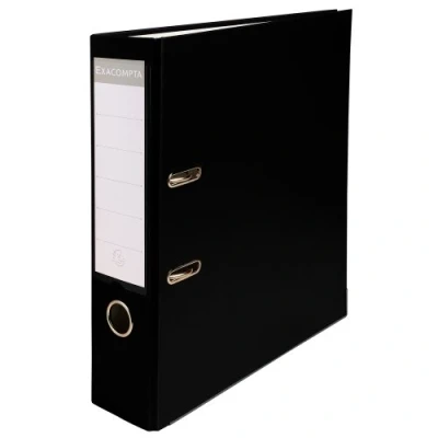 Immagine di Exacompta 918401B Raccoglitori a Leva, 32x29 cm, Nero