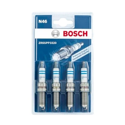 Immagine di Bosch ZR5SPP3320 N46, Candele Doppio platino, Set di 4
