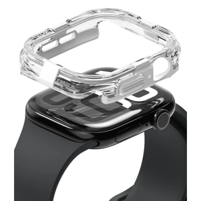 Immagine di Ringke Fusion Bumper Compatibile con Cover Apple Watch 10 42mm, Custodia Paraurti Antiurto Protettiva Durevole Trasparente a Doppio Strato White