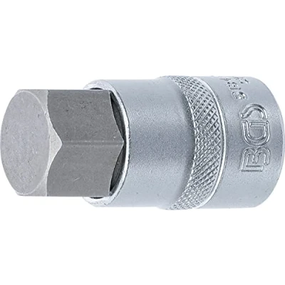 Immagine di BGS inserto Bit 12,5 (1/2), interno esagonale, 22 x 55 mm, 1 pezzo, 5184 H22