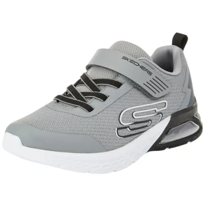 Immagine di Skechers Microspec MAX II Sneakers basse Gray/black per bambini, Taglia: 28.5, Sintetico / tessuto