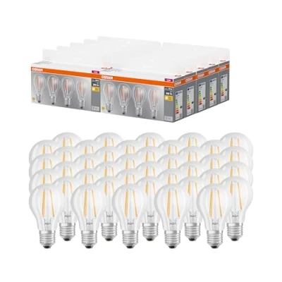 Immagine di OSRAM LAMPADE LED, forma classica, 60W, 2700K, confezione da 40