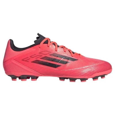 Immagine di adidas Performance F50 League 2G/3G AG Scarpe da calcetto con tacchetti, Uomo, Taglia: 42 2/3, Turbo/aurora black/platin metallic