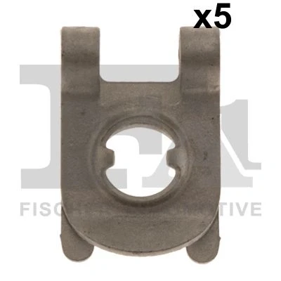 Immagine di FA1 11 40134.5 Clip, Fregio/Modanatura protettiva Metallo AUDI: A4 B6 Avant, A6 C6 B7 Sedan