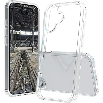 Immagine di JT Berlin BackCase Pankow Clear Backcover per cellulare Apple iPhone 16 Plus Trasparente Carica induttiva