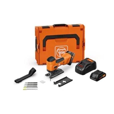 Immagine di Fein Seghetto alternativo a batteria 71360562000 incl. seconda batteria, caricabatterie, valigia 18 V Quantità di batterie ricaricabili incluse 2