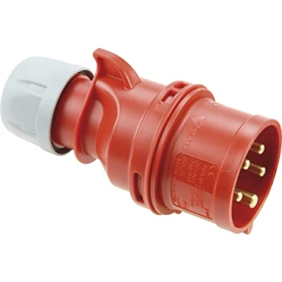 Immagine di SIROX® Spina CEE IP 44, 5 poli, 400 V, 6 h, corrente 16 A, commutatore di fase no, morsetto a vite, contatti nichelati no