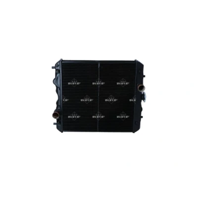 Immagine di NRF 54102 Radiatore motore 490 485 62 con calotta/coperchio Alette di raffreddamento saldate