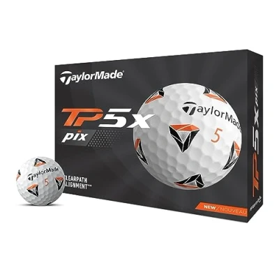 Immagine di TaylorMade Palline da golf TP5x Pix 2.0 2021 bianche