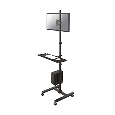 Immagine di Neomounts FPMA MOBILE1700 1 pezzo Carrello per monitor 25,4 cm (10) 81,3 (32) Girevole, Rotante, Inclinabile