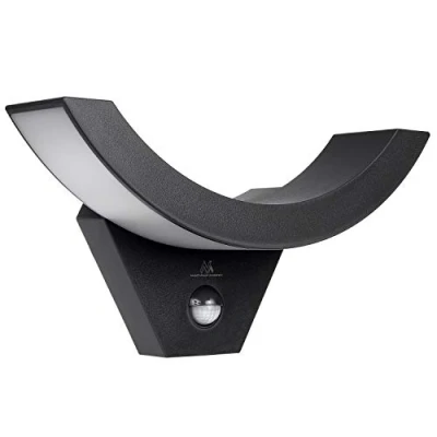 Immagine di Maclean MCE290 Lampada a LED Decorativa Con Sensore di Movimento Infrarossi Disponibile in Tre Colori Risparmio Energetico (Nero)