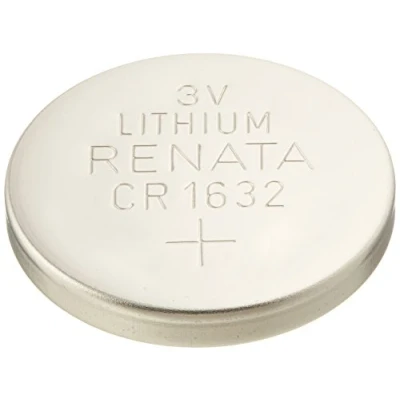 Immagine di Twin Pack 2 Renata Cr1632 3V Lithium Coin Cell Batteries by