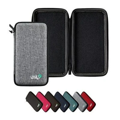 Immagine di WYNGS Custodia protettiva grigio chiaro per calcolatrice grafica TI Nspire CX II T CAS