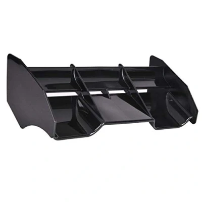Immagine di KEEDA 1/8 RC Auto Plastica Coda Ala Corpo Shell posteriore per Scala Breve Camion Off Road Racing Buggy Modello (nero)