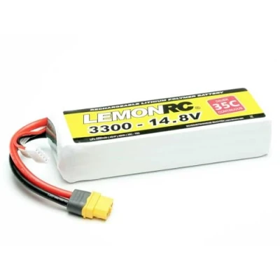 Immagine di LemonRC Batteria ricaricabile LiPo 14.8 V 3300 mAh Numero di celle: 4 35 C Softcase XT60