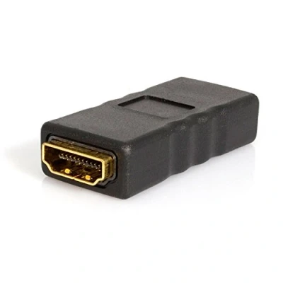 Immagine di StarTech.com Adattatore HDMI femmina, Connettore a F/F ad elevata velocità 4K 30Hz, Accoppiatore/ Convertitore femmina Nero (GCHDMIFF)