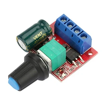 Immagine di Regolatore di Velocità del Motore a Bassa Tensione PWM CC 5V 28V 5A con Interruttore Controllo della