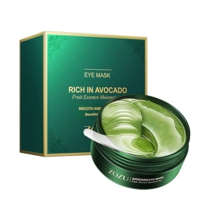 Immagine di Zozu Avocado Eye Mask, Rich in Golden Collagen Mask Patches, Under Patches for Dark Circles and Puffiness (1box)