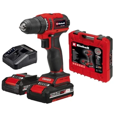 Immagine di Einhell TE CD 18/40 Li BL (2x2,0Ah) Power X Change 4513995 Trapano avvitatore a batteria 18 V 2000 mAh Ion incl. seconda batteria, caricabatterie,