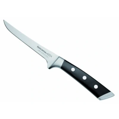 Immagine di Tescoma 884524 Azza Coltello Disossatore, Acciaio Inossidabile, Nero, 13 cm, 1 Pezzo