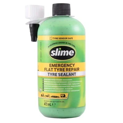 Immagine di Slime 10125 Sigillante Pneumatico Antiforatura, Ricarica per Kit di Riparazione Intelligente, Auto, Non Tossico, Ecologico, Flacone da 473 ml
