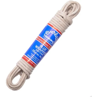 Immagine di EVERLASTO No.2 Cavo Sash AVVOLGITORE Blu, Cotone, Naturale, 6mm x 25M