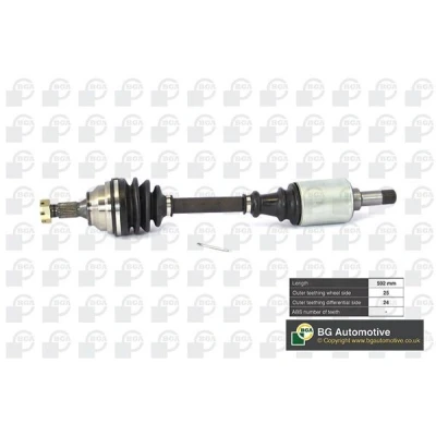 Immagine di BGA DS1410L Albero motore / Semiasse Assale anteriore Sx 592 CITROËN: Xsara Picasso, Berlingo First I, ZX Hatchback