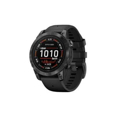Immagine di Garmin epix Pro (Gen 2) 51mm, Smartwatch, Display AMOLED 1,4&quot;, Touchscreen, Torcia LED, Cardio 5th Gen, +30 Sport, GNSS multi band, Mappe, Autonomia 31 giorni (Slate &amp; Black)