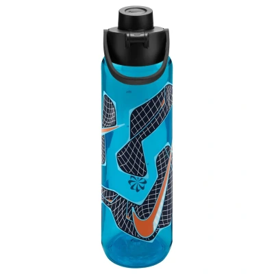 Immagine di Nike Performance Renew Recharge CHUG Bottle 709ML Unisex Borraccia, Taglia: One Size, blue fury/black/hyper crimson/blackened
