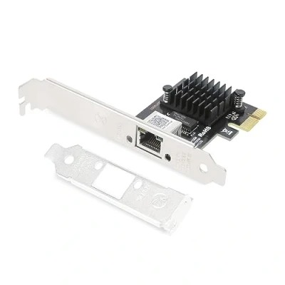 Immagine di QINIYEK Scheda di rete 2.5gigabit, 2500/1000/100Mbps (1 RJ45 Porta) Realtek RTL8125B Controller Gigabit Ethernet LAN Card Support PXE per Windows/Linux/MAC