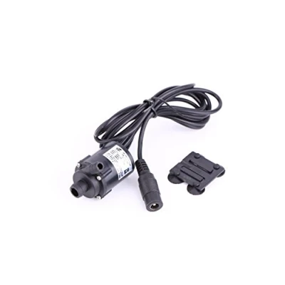 Immagine di Pompa acqua, DC 6V 12V Mini Micro ad acqua sommergibile senza spazzole, a bassa pressione 200L/H brushless motore Raffreddamento solare 5.5 * 2.1