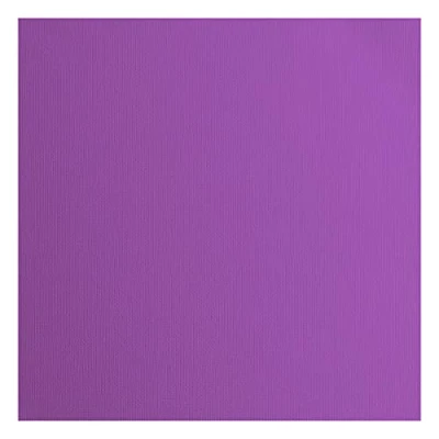 Immagine di Cartoncino Florence Testurizzata Materiali per Biglietti colorati 30,5 x cm Violetta 20 Fogli Carta Scrapbooking, Biglietti, Fustellatura e Progetti con 216 gsm Viola