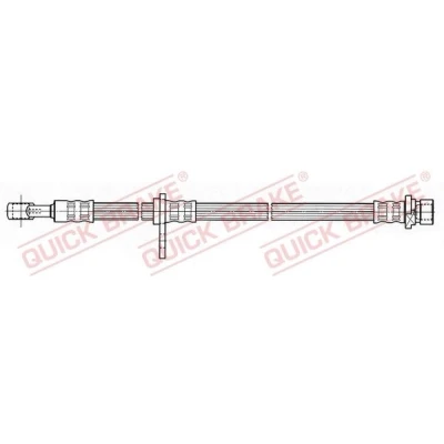 Immagine di QUICK BRAKE 50.803 Tubi Freno 560mm con filettatura interna