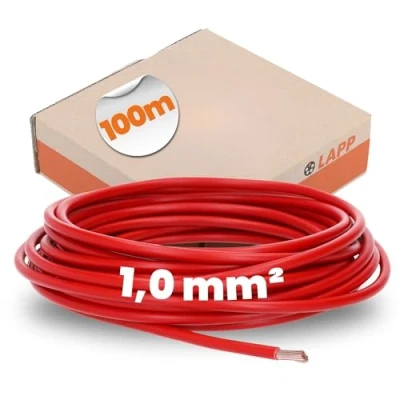 Immagine di LAPP 4510043 Cavo per cablaggi H05V K 1 x mm² Rosso 100 m