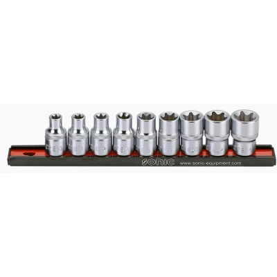 Immagine di SONIC 300902 Set bussole 9 Torx interno 1/2 Quadrato
