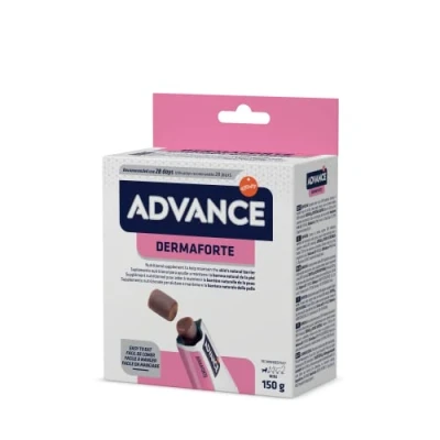Immagine di Advance Veterinary Diets DermaForte Supplemento Nutrizionale per Cani Confezione 30 unità con 2 Particelle di 5 g Totale: 150