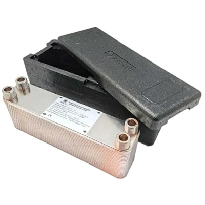 Immagine di Nordic Tec Ba 23 40 Scambiatore di calore in acciaio INOX, piastre da 165 kW, 3/4&quot;
