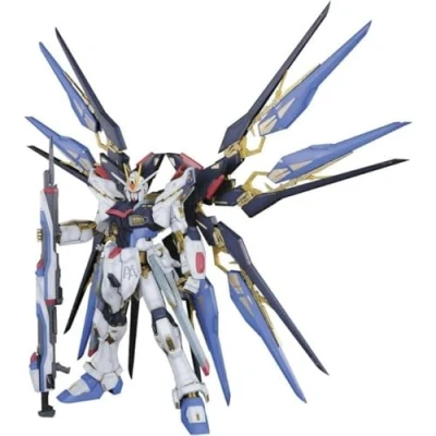 Immagine di MERCHANDISING LICENCE BANDAI Spirits(バンダイ スピリッツ) PG Mobile Suit Seed Destiny Strike Freedom Gundam, 1/60 Scale, Color Coded Plastic Model, Bianco, One Size