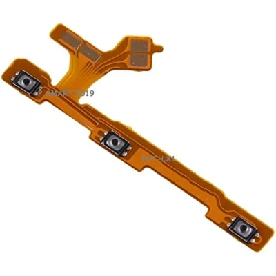 Immagine di COMPATIBILE Per HUAWEI P SMART 2019 POT LX1 Ricambio flat flex circuito interno switch key pulsante accensione tasto power on off volume controllo tasti laterali