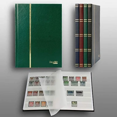 Immagine di A5 classificatori 16 Pagine Bianco, Prophila Leuchtturm, Verde Colori