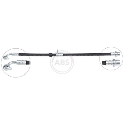 Immagine di A.B.S. SL 5007 Tubi Freno 455 BANJO 10.0 mm HONDA: CIVIC 6 Hatchback
