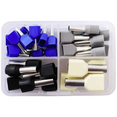 Immagine di Quadrios 2010C395 Assortimento Capicorda 2.5 mm², 4 6 10 mm² Parzialmente isolato 36 pz.