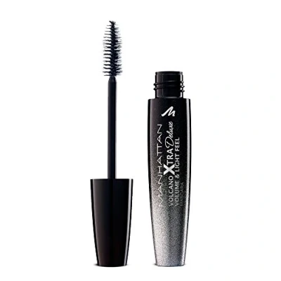 Immagine di Manhattan Volcano Xtra Deluxe Volume and Light Feel Mascara, colore 1010z (Deep Black), 1er Pack (1 X 10 ML)