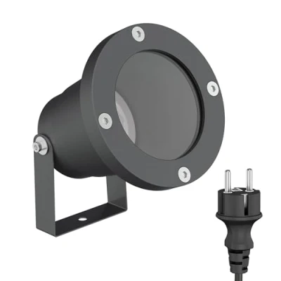 Immagine di ledscom.de faretto da giardino DUK per esterno, IP65, spina, antracite, 1x GU10 max. 15W, Led, faretto, giardino, Gu10, faretti