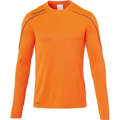 Immagine di uhlsport Stream 22 Maglia a Maniche Lunghe da Bambino, Bambini, Maglietta, 100347811, limonengelb/Azurblau, 152