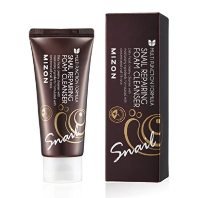 Immagine di Mizon Snail Repairing FOAM Cleanser Detergente, Taglia: 60 ml,