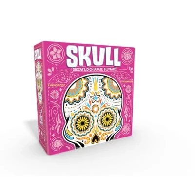 Immagine di Asmodee: Skull, Gioco da Tavolo in Formato Viaggio, 10+ Anni, 2 4 Giocatori, Edizione Italiano
