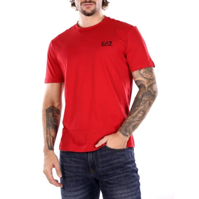 Immagine di EA7 Emporio Armani Tshirt basic, Uomo, Taglia: Large, Salsa